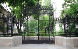 Ironwork at the Frick Museum